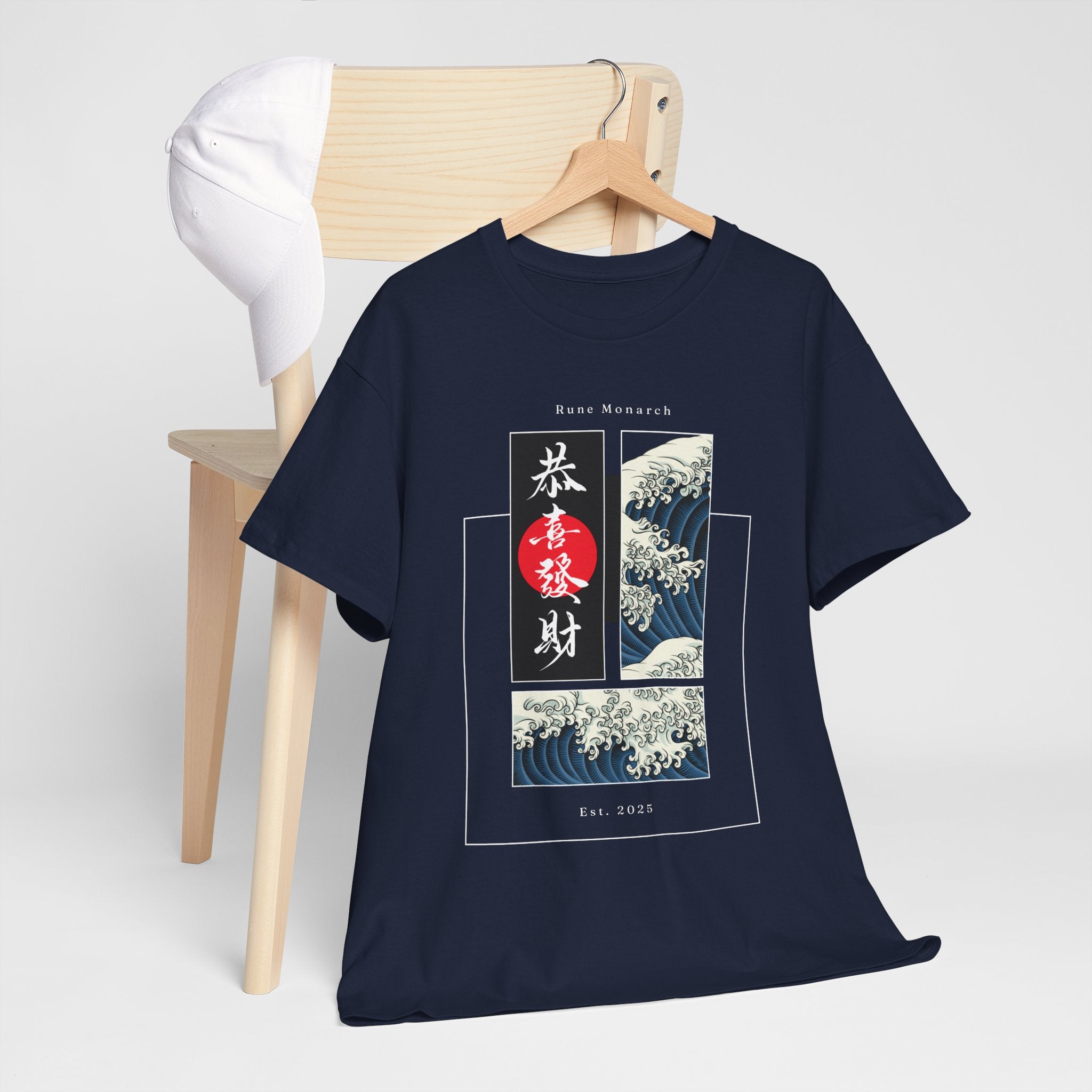 Rune Monarch waves Tee | Asian Collection