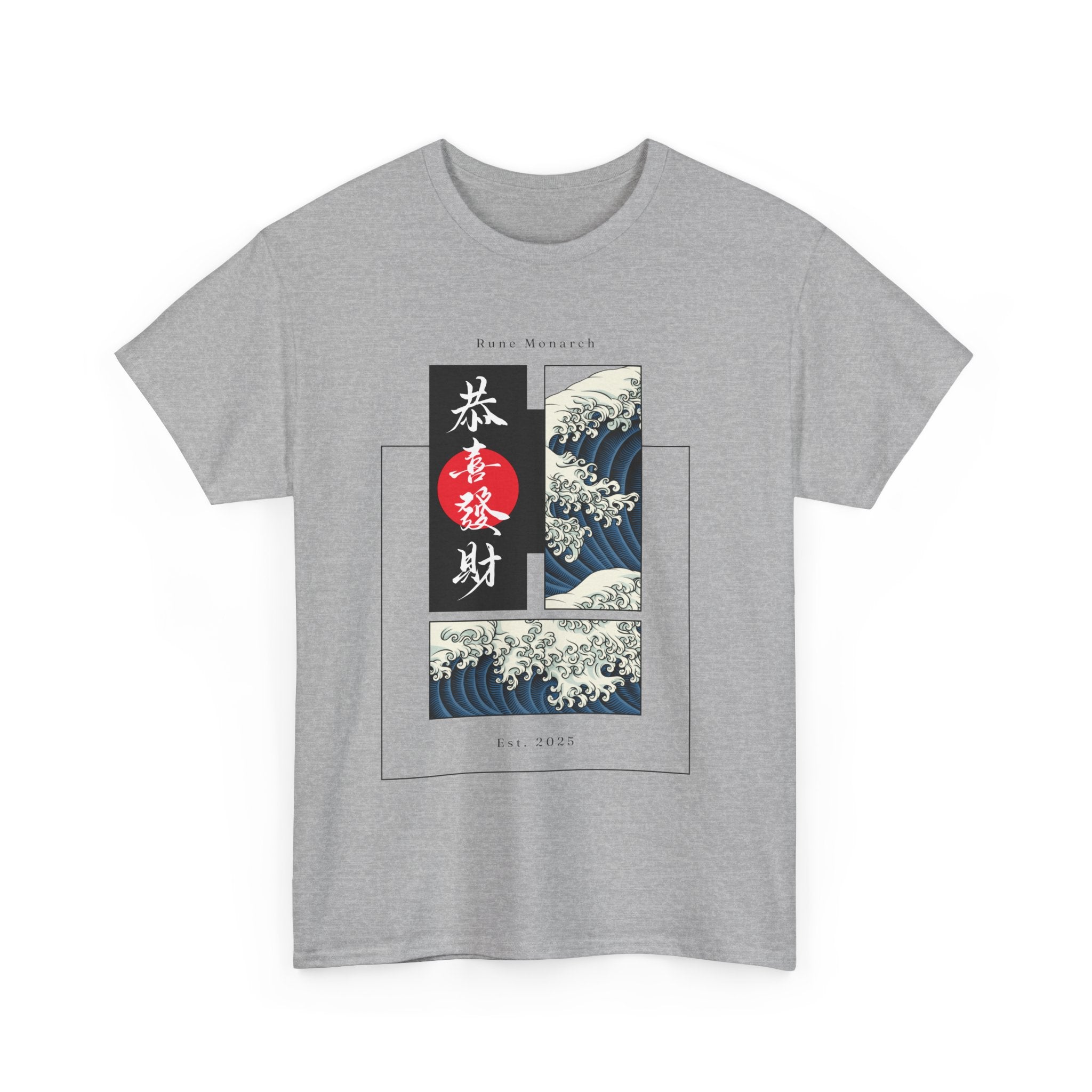 Rune Monarch waves Tee | Asian Collection