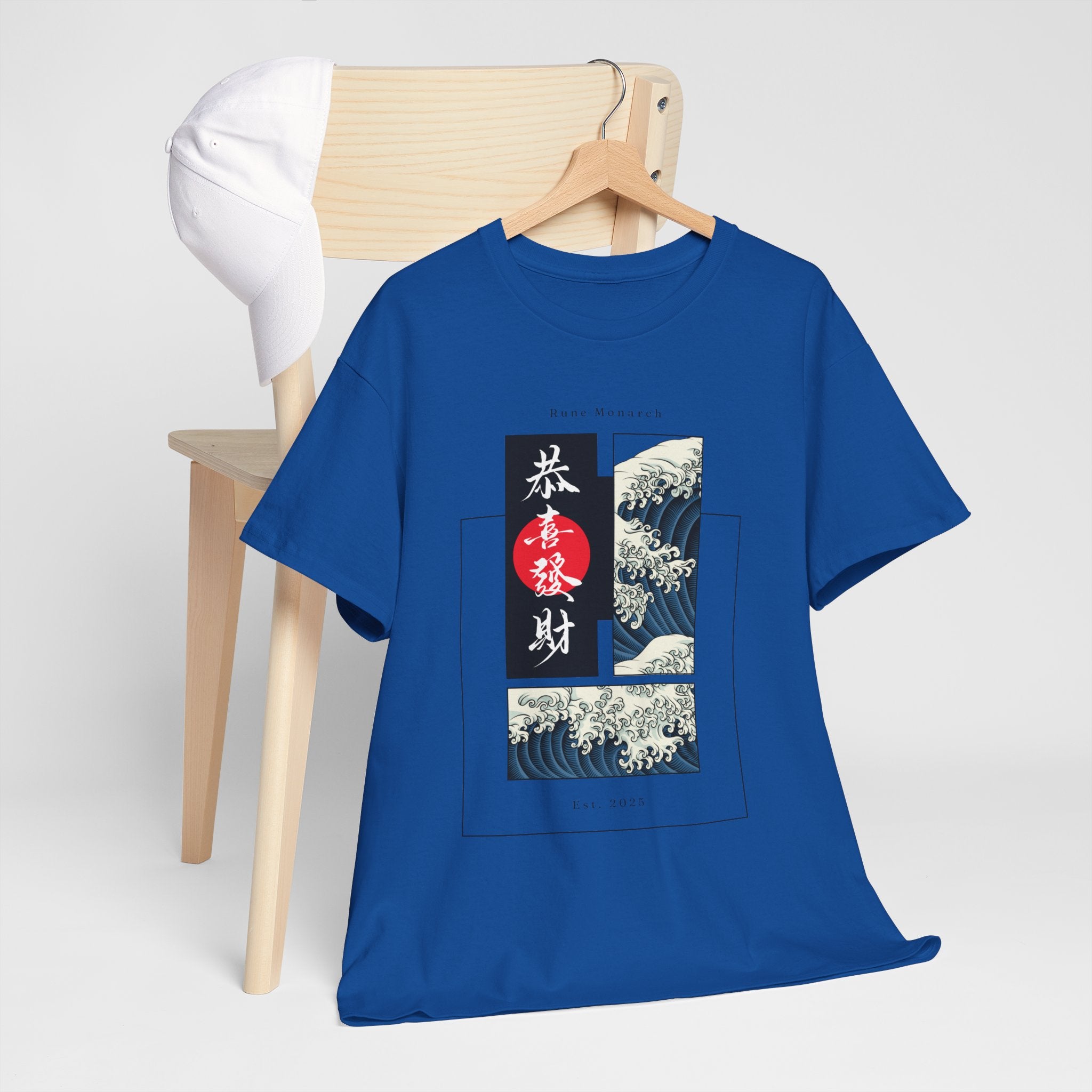 Rune Monarch waves Tee | Asian Collection