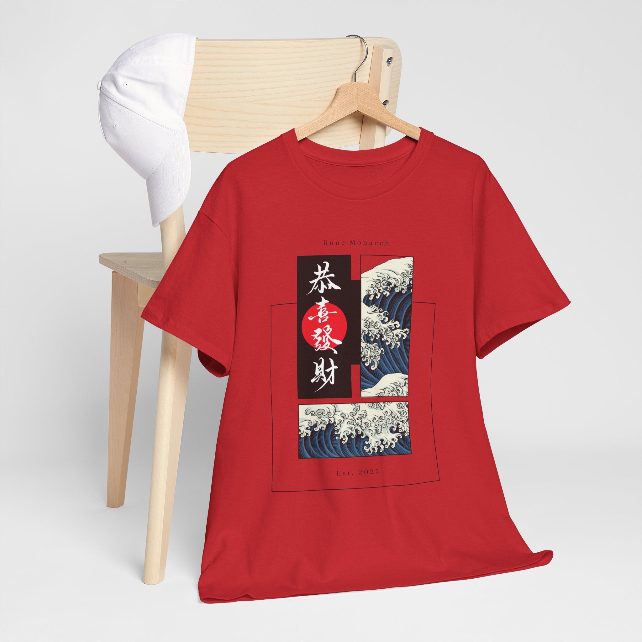 Rune Monarch waves Tee | Asian Collection