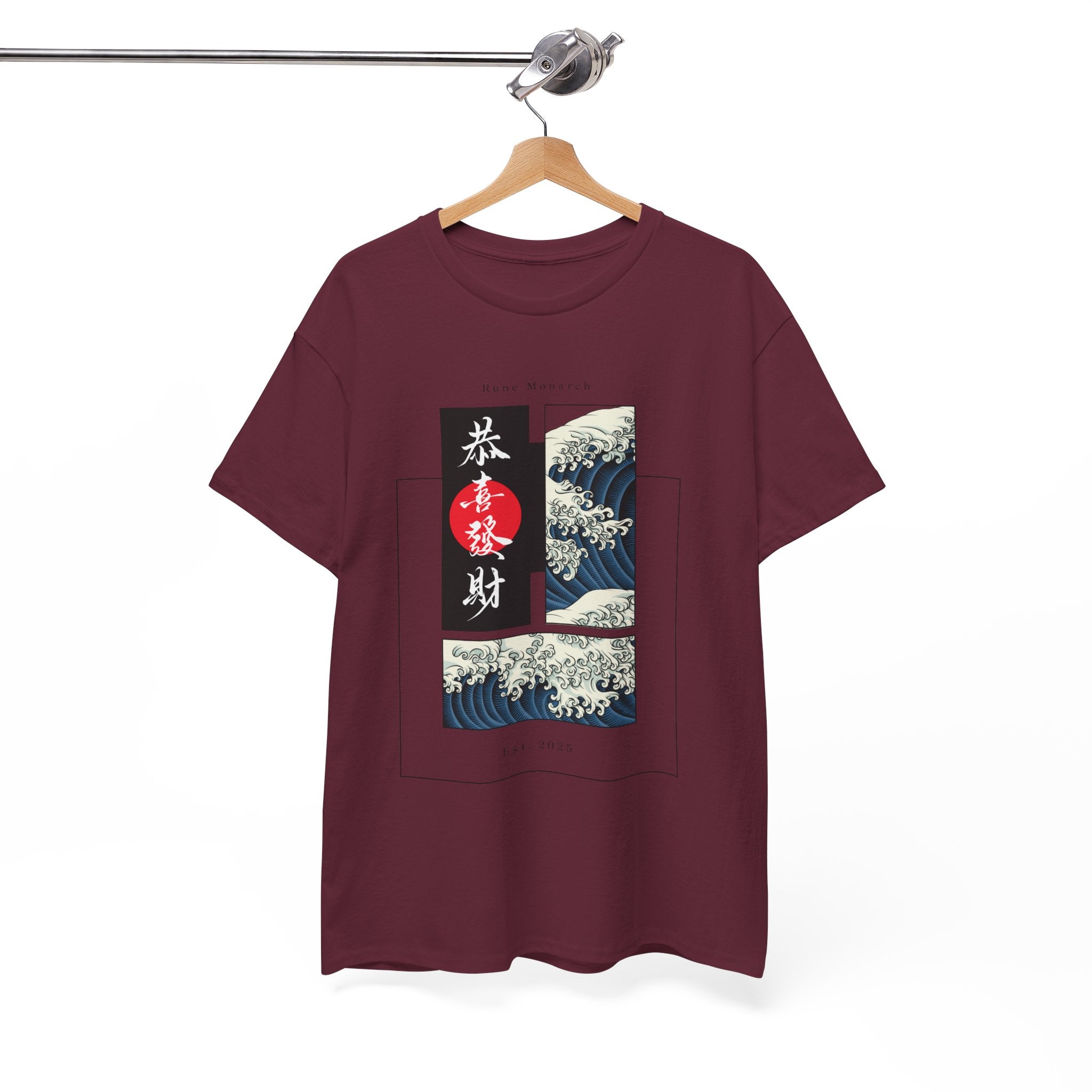 Rune Monarch waves Tee | Asian Collection