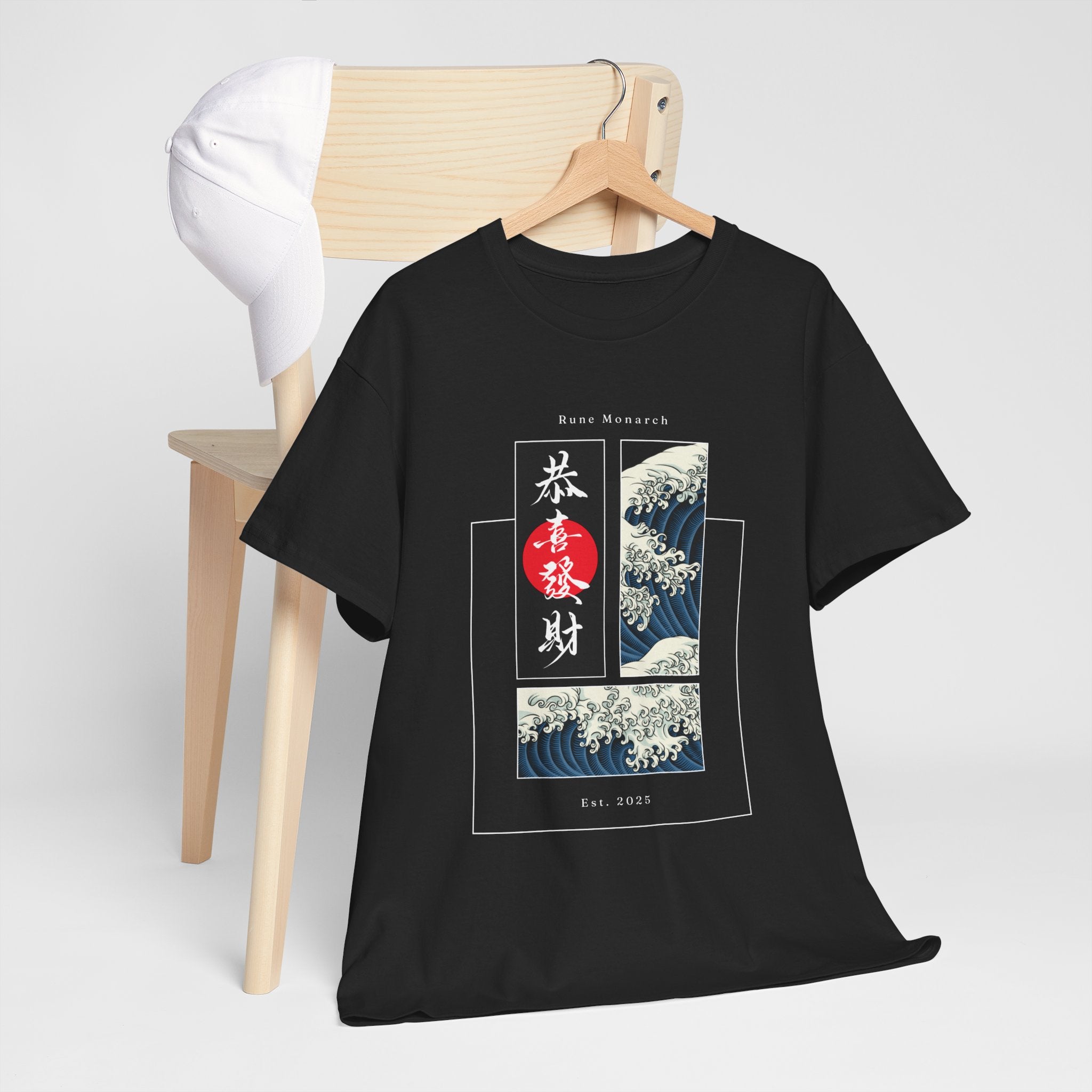 Rune Monarch waves Tee | Asian Collection