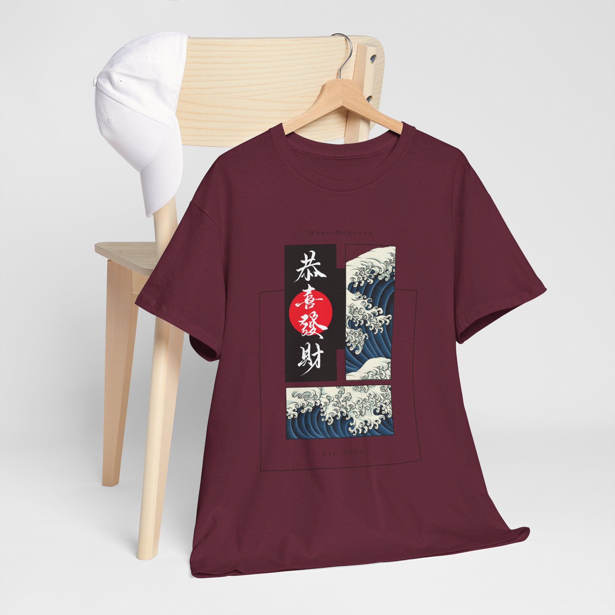 Rune Monarch waves Tee | Asian Collection