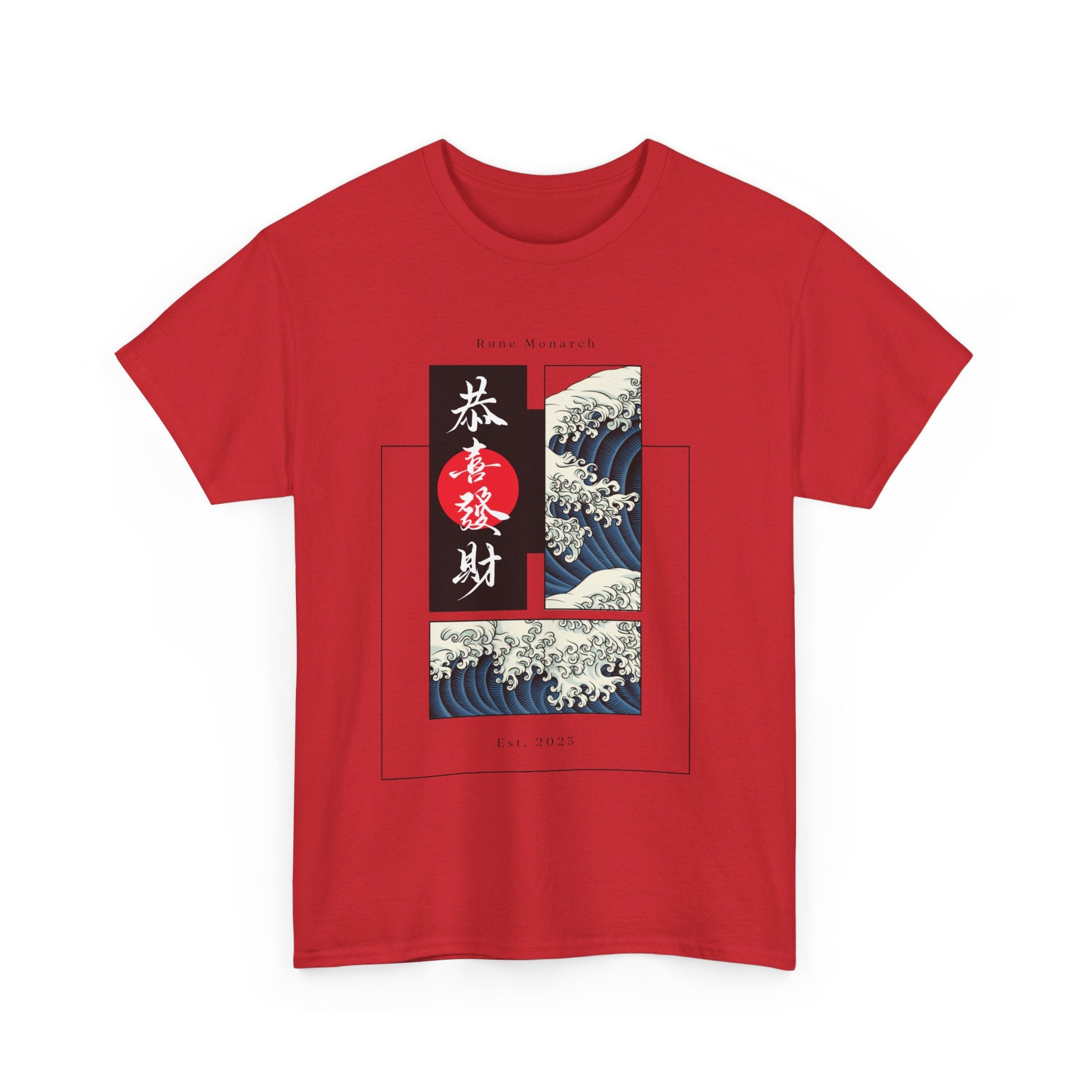Rune Monarch waves Tee | Asian Collection