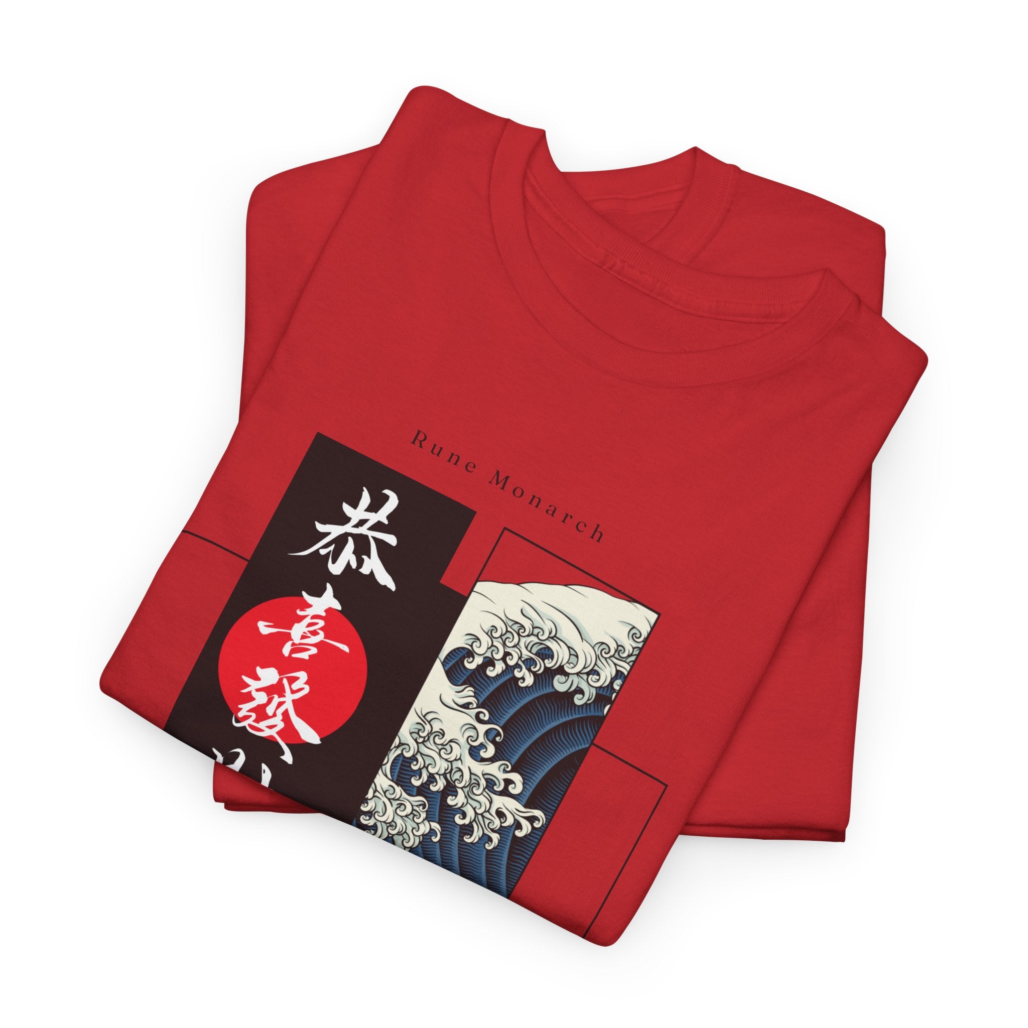 Rune Monarch waves Tee | Asian Collection