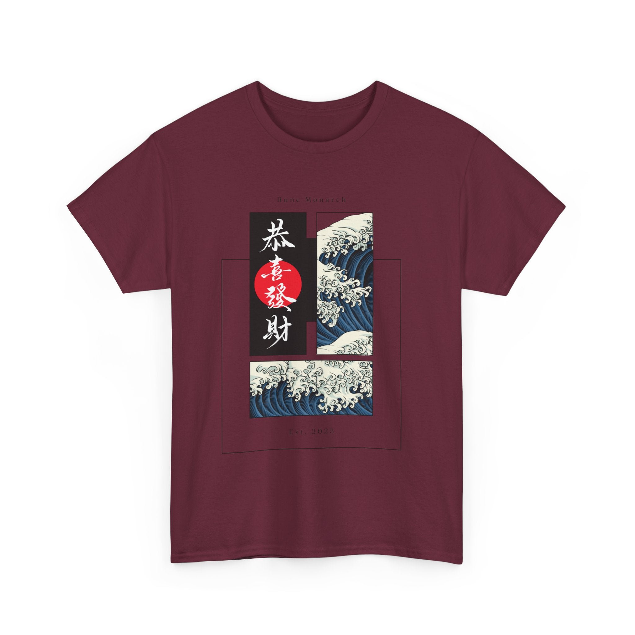 Rune Monarch waves Tee | Asian Collection