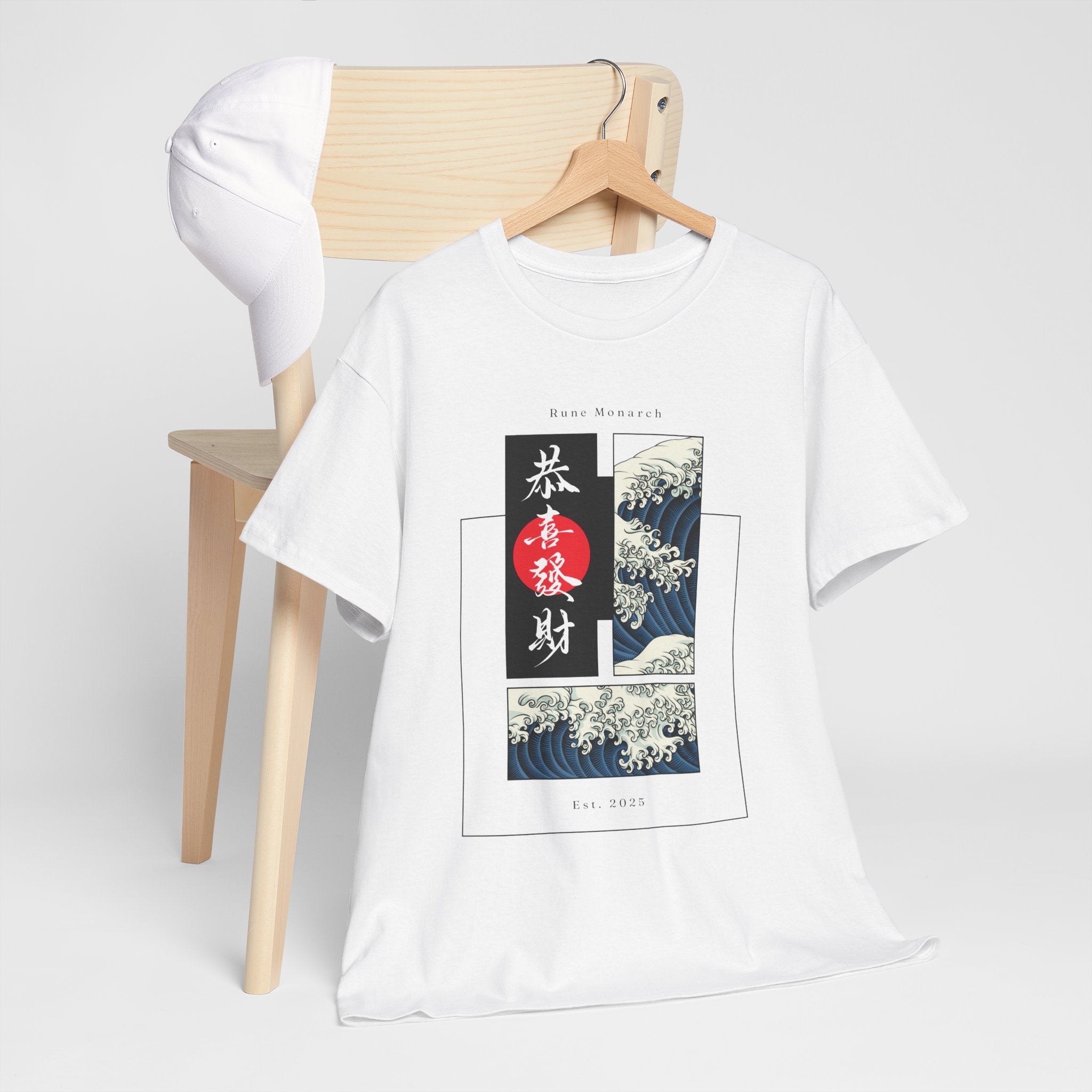 Rune Monarch waves Tee | Asian Collection