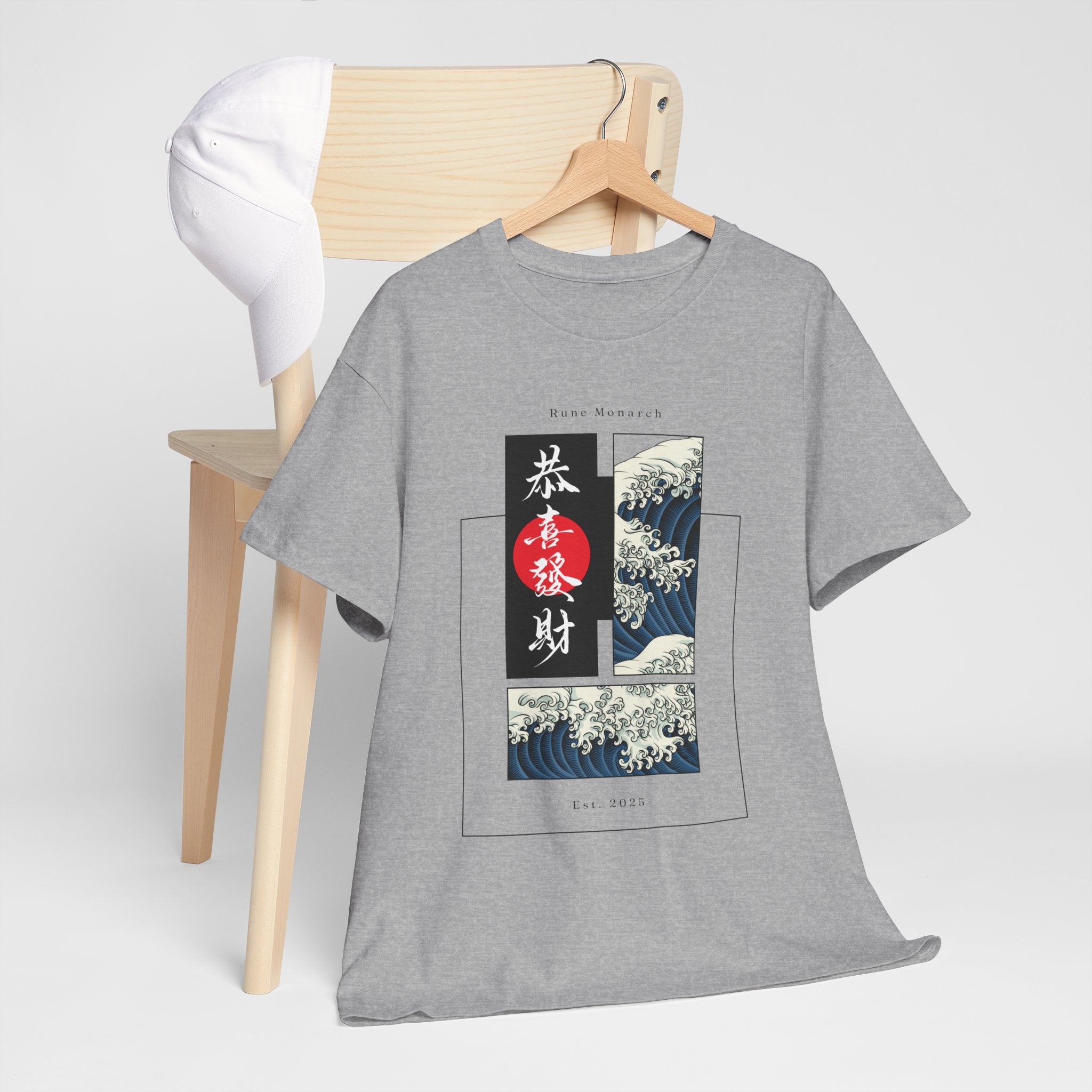 Rune Monarch waves Tee | Asian Collection