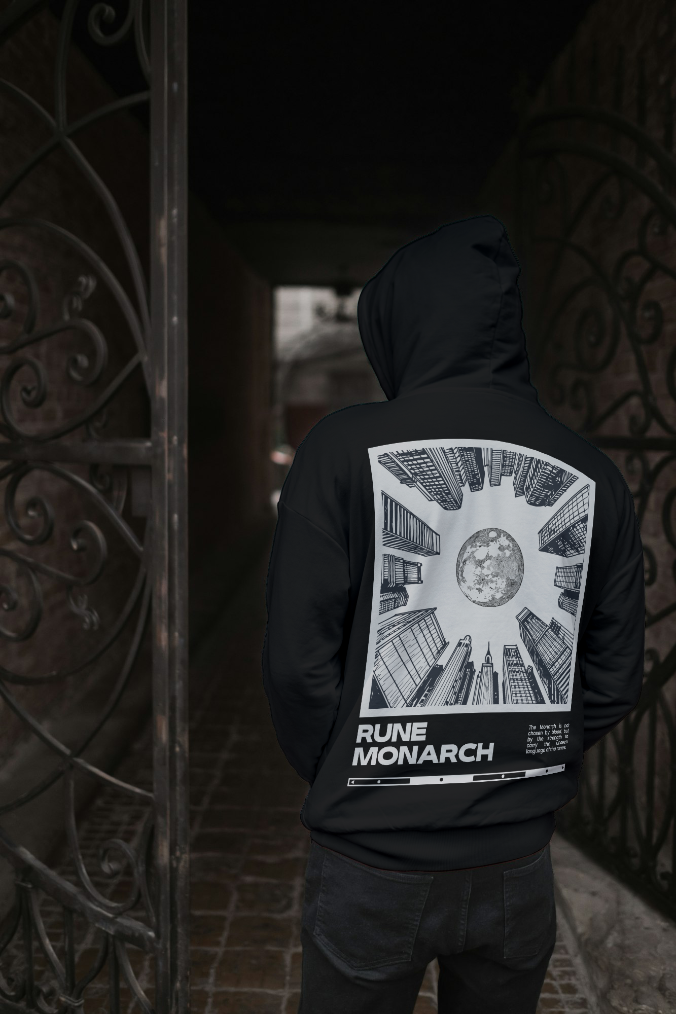 Rune Monarch Graphic Hoodie