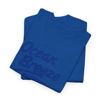 Ocean Breeze Heavy Cotton Tee with Van Print
