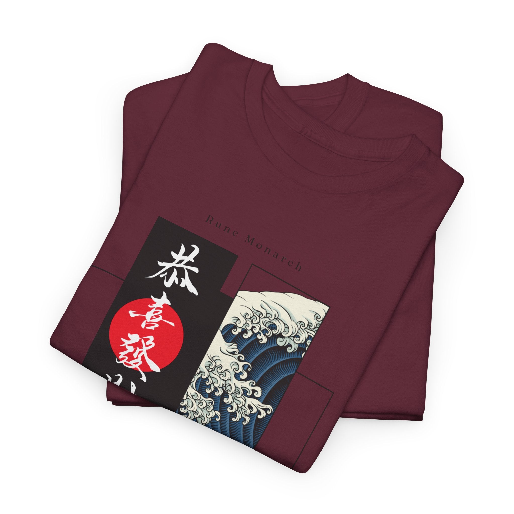 Rune Monarch waves Tee | Asian Collection