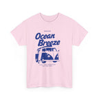 Ocean Breeze Heavy Cotton Tee with Van Print