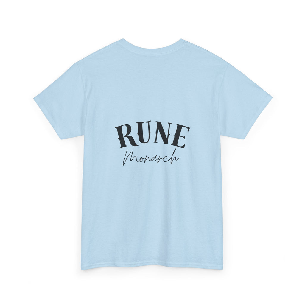 Ocean Breeze Heavy Cotton Tee with Van Print