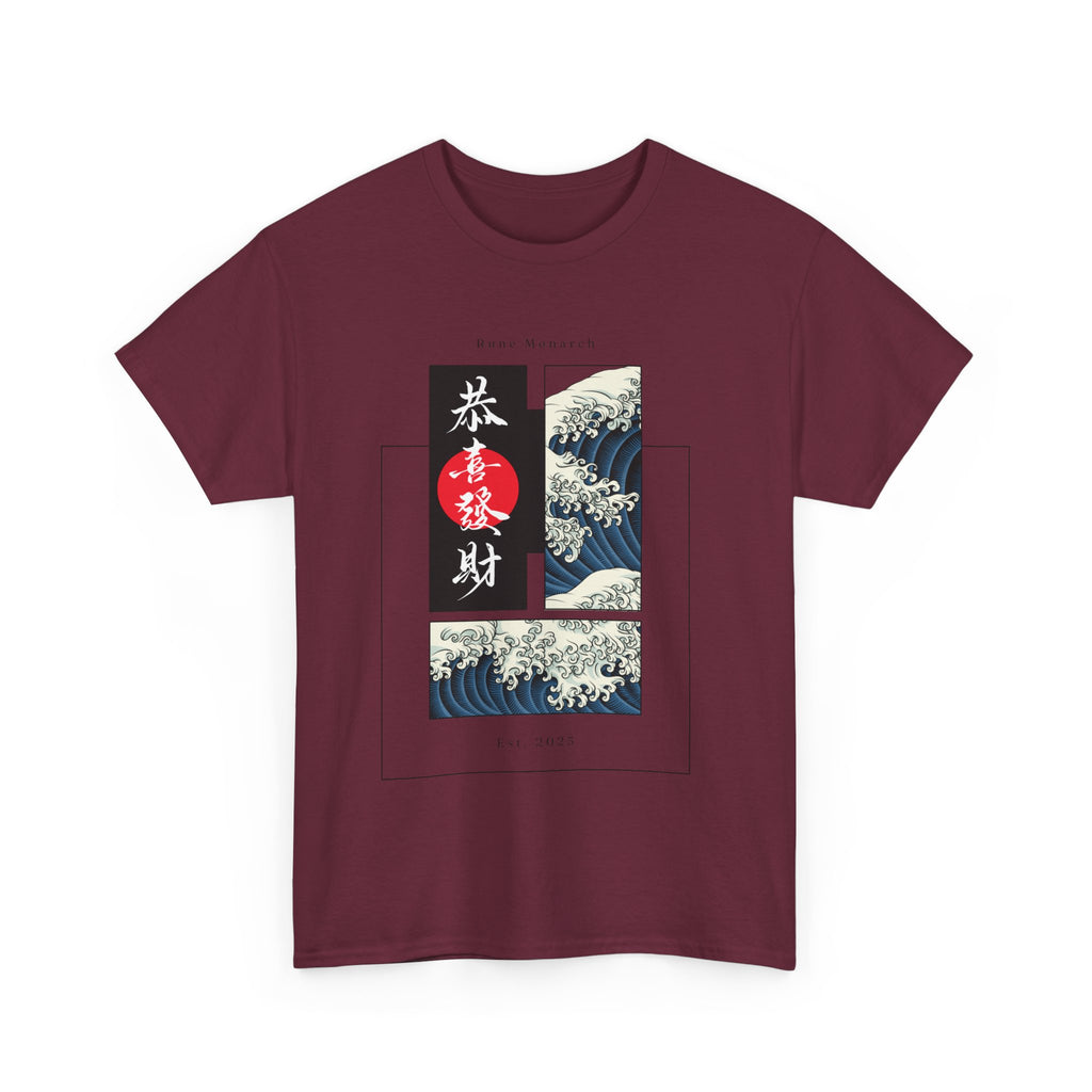 Rune Monarch waves Tee | Asian Collection