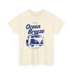 Ocean Breeze Heavy Cotton Tee with Van Print